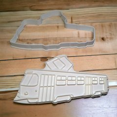 Design Stanz - Straßenbahn ČKD Tatra T3