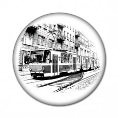 Przypinka 1204: tramwaj KT8D5