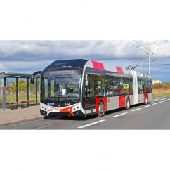 Hrnek - trolejbus SOR TNS 18 Praha