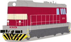 Kissen - 742 "Kocour" Lokomotive