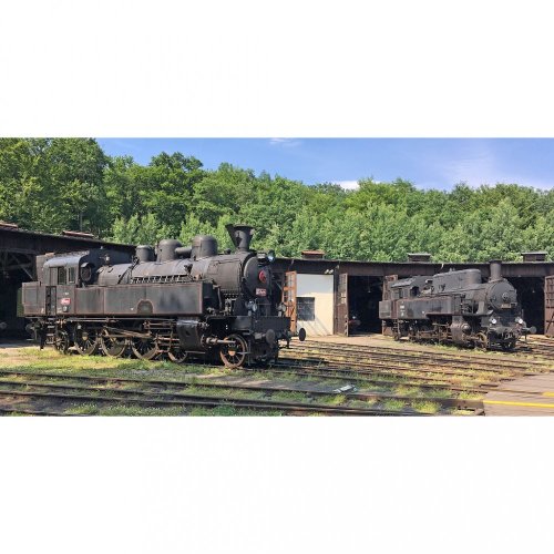 Hrnek - parní lokomotivy 354 a 423
