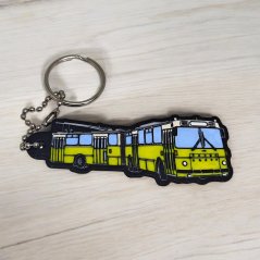 Kulcstartó - trolibusz Škoda-Sanos 200Tr
