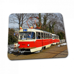 Podložka pod myš - tramvaj ČKD Tatra T3SU 7001