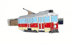 Kravatová spona historická tramvaj 3063 "Ponorka"