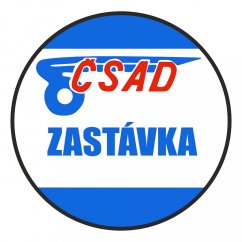 Hrnek - zastávkový označník - ČSAD