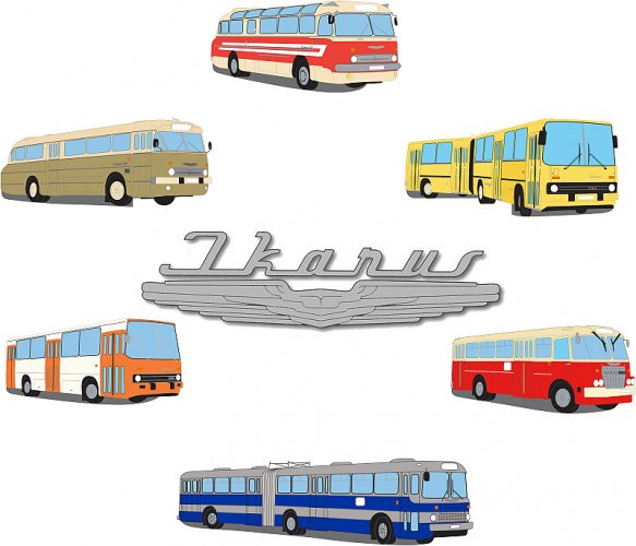 Poduszka - autobusy Ikarus