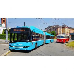 Kubek - ostrawskie trolejbusy Škoda 27Tr Solaris i Škoda 8Tr