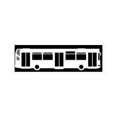 Aufkleber Irisbus Citybus 12M - Breite 15 cm