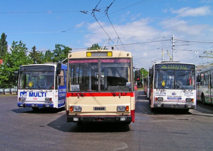 Shoulder bag - trolleybus Škoda 14Tr