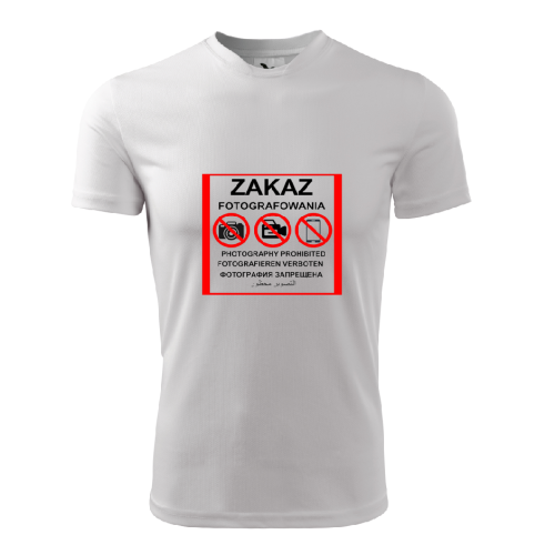 Triko - Zákaz fotografování