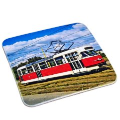 Poháralátét - villamos ČKD Tatra T2