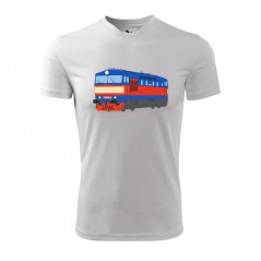 Grafika - lokomotiva 749 "Bardotka"