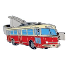 Tie clip trolleybus Škoda 9Tr