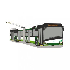 Bögre - trolibusz Škoda 27Tr Plzeň
