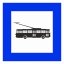 Kubek - znacznik przystanku - trolejbus