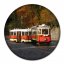 Przypinka 1227: historyczny tramwaj