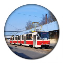 Przypinka 1229: tramwaj KT8D5