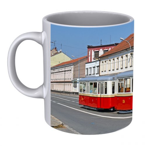 Hrnek - brněnská historická tramvaj "Plecháč"