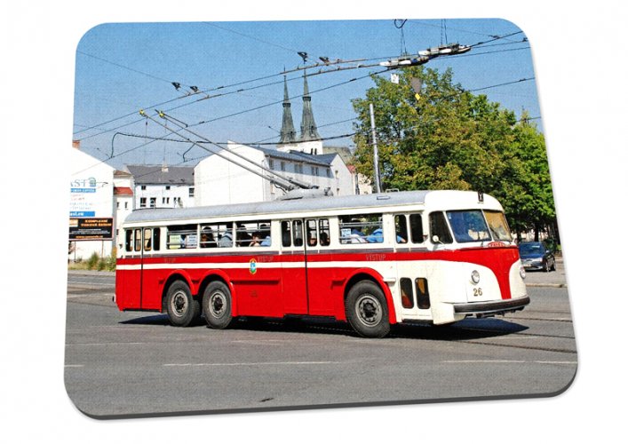 Podložka pod myš - trolejbus Tatra 400