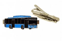 Tie clip bus Man Lion's City - blue
