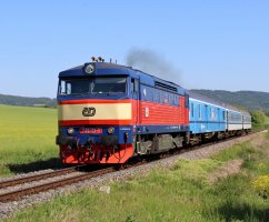 Mauspad - Lokomotive "Bardotka" 749.121