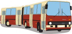 Kissen - Bus Ikarus 280