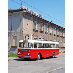 Taška přes rameno - trolejbus Škoda 8Tr