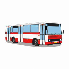 Grafika -  autobus Karosa B732