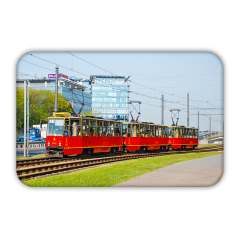 Magnetka: 3x Konstal 105Na ve Varšavě