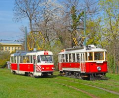 Podložka pod myš - pracovní a historická tramvaj