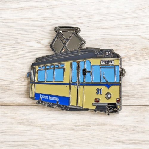 Kravatová spona tramvaj Gotha T57 Woltersdorf