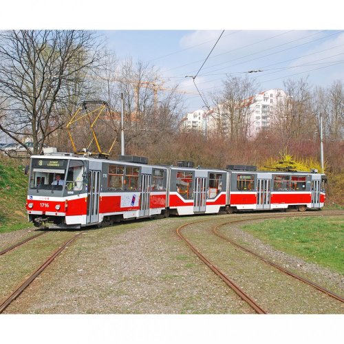 Podložka pod myš - tramvaj ČKD KT8D5R.N2