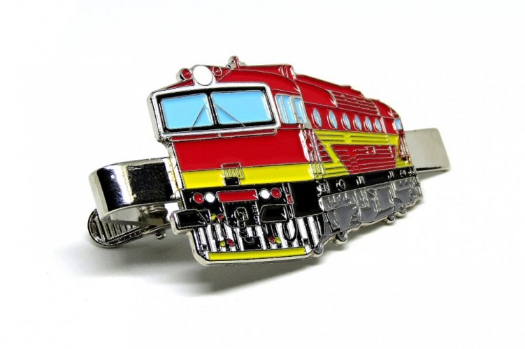 Krawattenklammer Lokomotive 754 - Ausführung D
