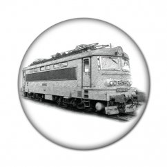 Przypinka 1604: lokomotywa 242