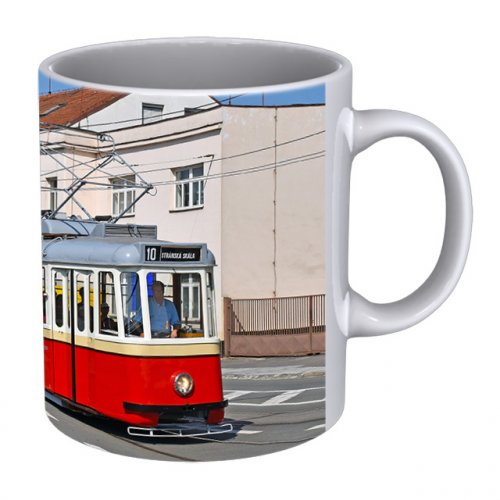 Kubek - Brno zabytkowy tramwaj "Plecháč"