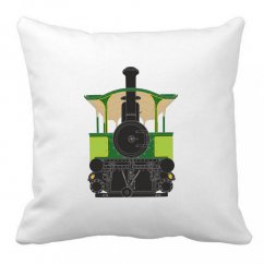 Pillow - steam tram Caroline