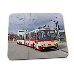 Podkładka pod mysz - trolejbus Škoda 15Tr Brno