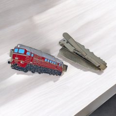 Tie clip locomotive T 679.1 "Sergej"