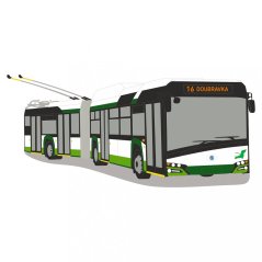 Triko - trolejbus Škoda 27Tr Plzeň