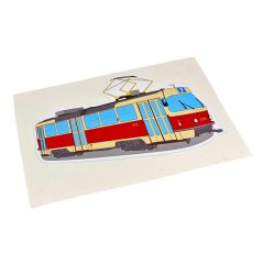 Farbe Aufkleber - ČKD Tatra T3M