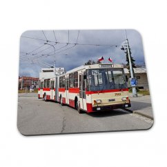 Podkładka pod mysz - trolejbus Škoda 15Tr Brno