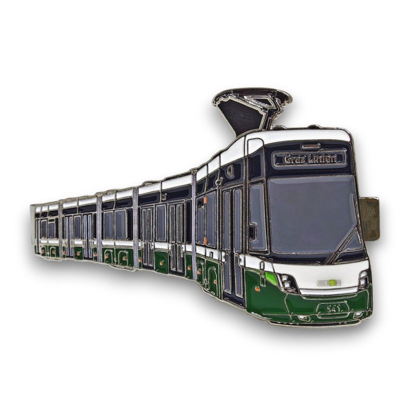 Kravatová spona tramvaj Alstom Flexity Graz