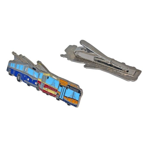 Kravatová spona se zlínskými trolejbusy