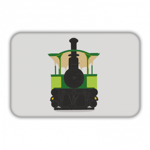 Graphics - steam tram Caroline