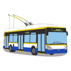 Grafika - Škoda 24Tr Citelis - Mariánské Lázně
