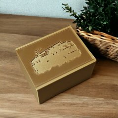Krabička s víčkem 92x72x55 mm - lokomotiva 362