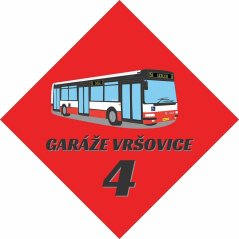 Fensterschild - Betriebshof Vršovice