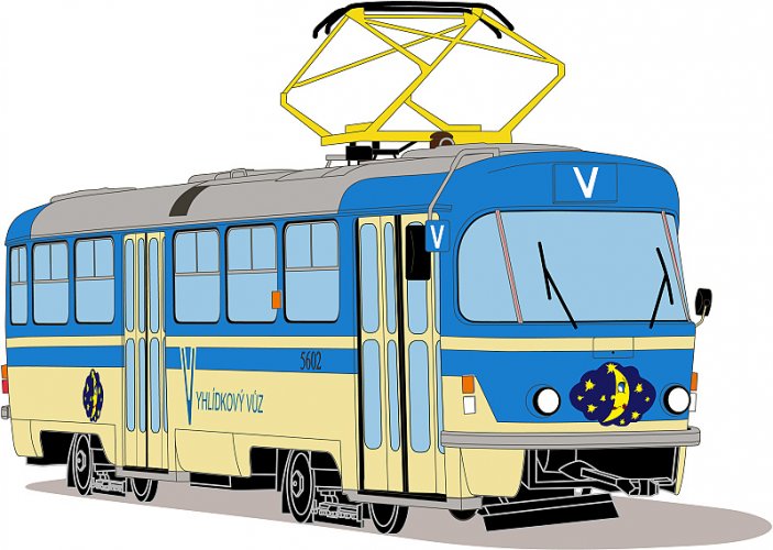 Polštář - vyhlídková tramvaj Měsíček