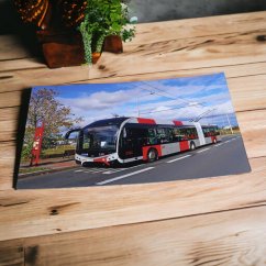 Postcard: Trolleybus SOR TNS 18 Prague