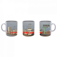 Tasse - Straßenbahn ČKD Tatra T3M